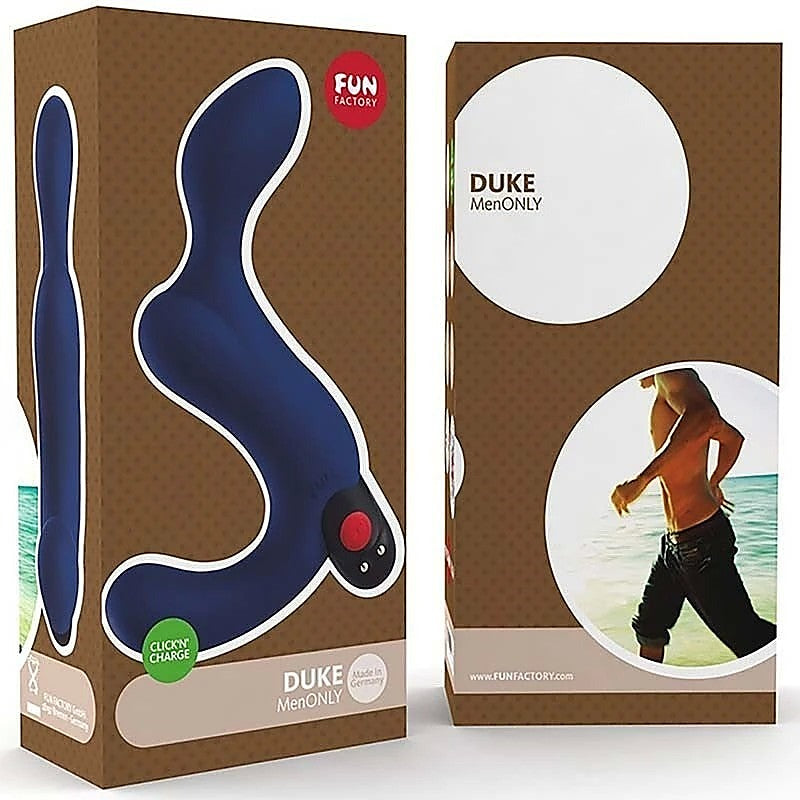 Duke Vibrating Prostate Massager by Fun Factory - Prostate Toys