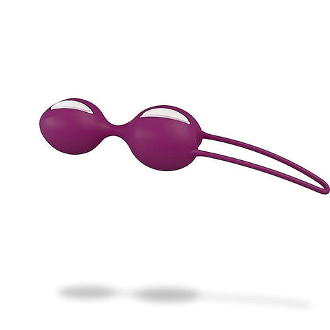 Duo Smartballs White Red Kegel Exerciser by Fun Factory - Love Eggs and Kegel Exercisers
