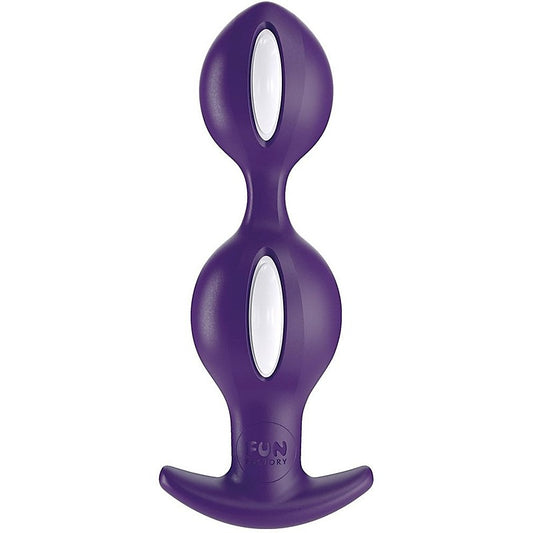 B Balls Purple/White by Fun Factory - Luxury Sex Toys