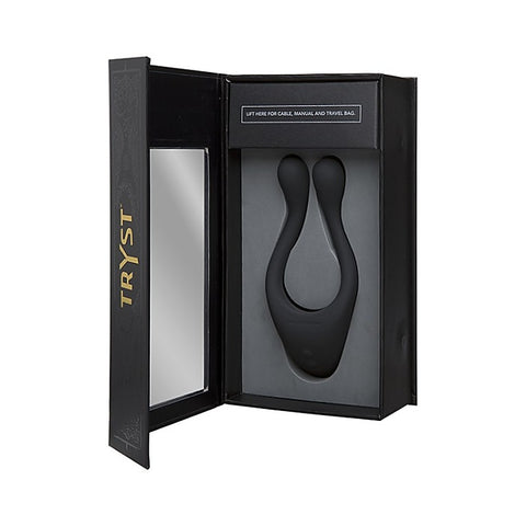 Tryst Erogenous Zone Silicone Massager by Doc Johnson - Clit Ticklers and Pulsators