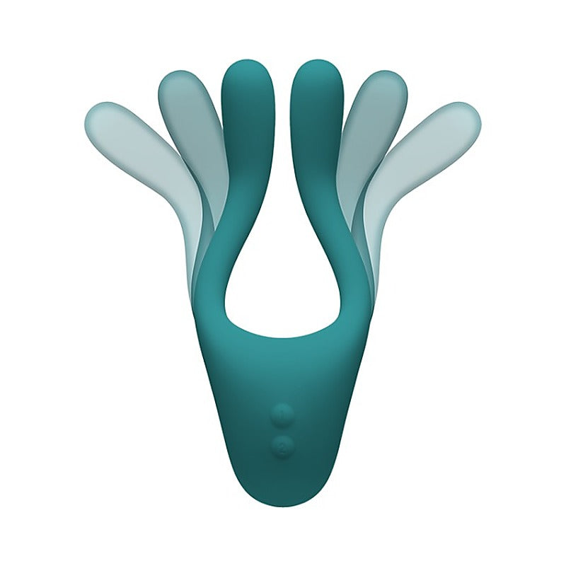 Tryst Erogenous Zone Silicone Massager by Doc Johnson - Clit Ticklers and Pulsators