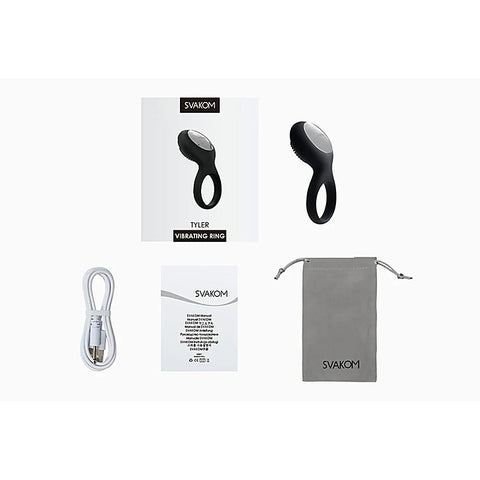 Tyler Vibrating Cock Ring by Svakom - Cock Rings