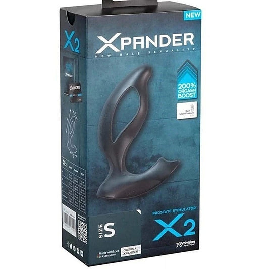 XPANDER X2 Deep Black Silicone by JoyDivision - Prostate Toys