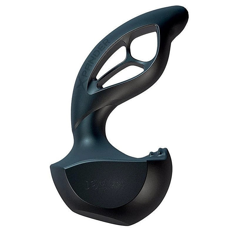 JoyDivision XPANDER X3 Deep Black 3 Spoke Prostate Massager - Prostate Toys