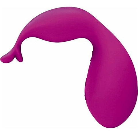 BMS Factory Swan Kiss Teal Vibrator with Squeeze Control Technology - Luxury Sex Toys