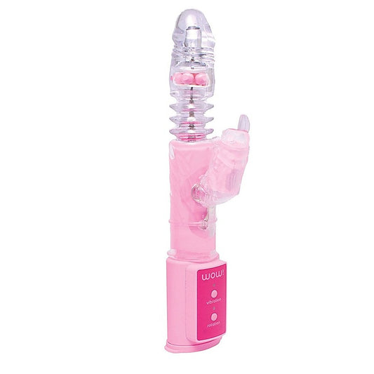 WOW! Thruster Multi Speed Rabbit Vibrator by Pipedream - Rabbit Vibrators
