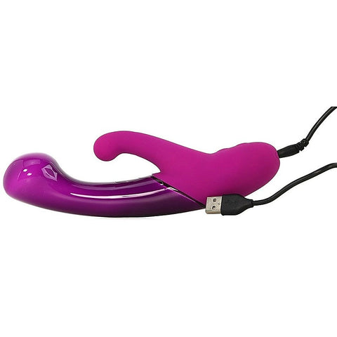 Opal Vibrating Dual Massager by California Exotics - Rabbit Vibrators