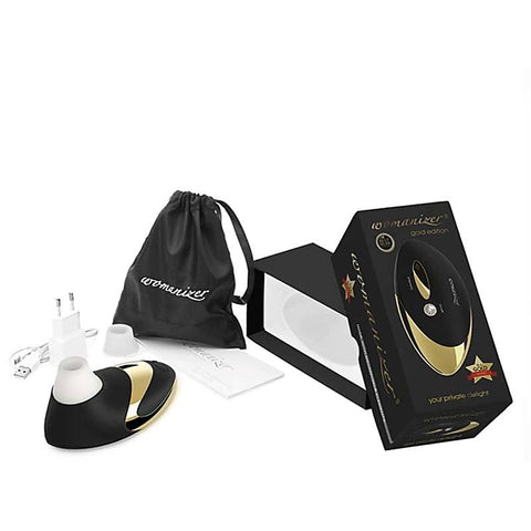 Womanizer Pro 18K Gold Plated Clit Tickler by Love Honey - Clit Ticklers and Pulsators