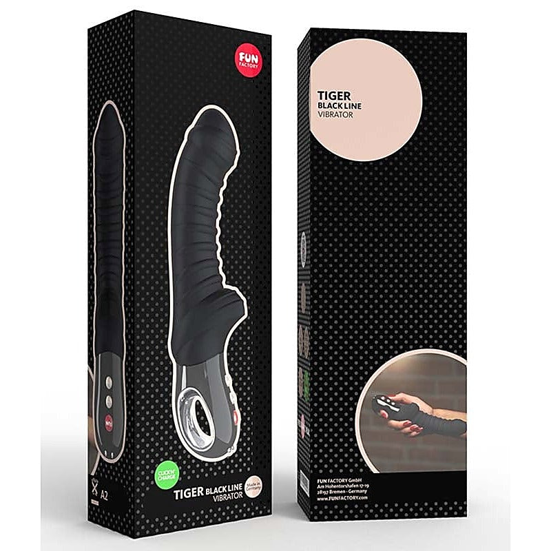 Tiger Black Line by Fun Factory - Waterproof Vibrators