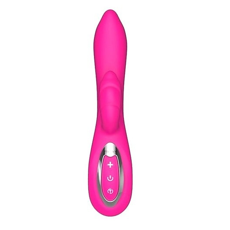 Nalone Touch II Pink Dual Stimulation Vibrator with Touch Controls - Rabbit Vibrators