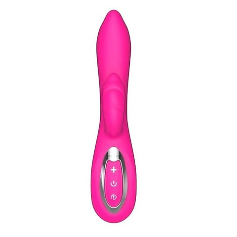 Nalone Touch II Pink Dual Stimulation Vibrator with Touch Controls - Rabbit Vibrators
