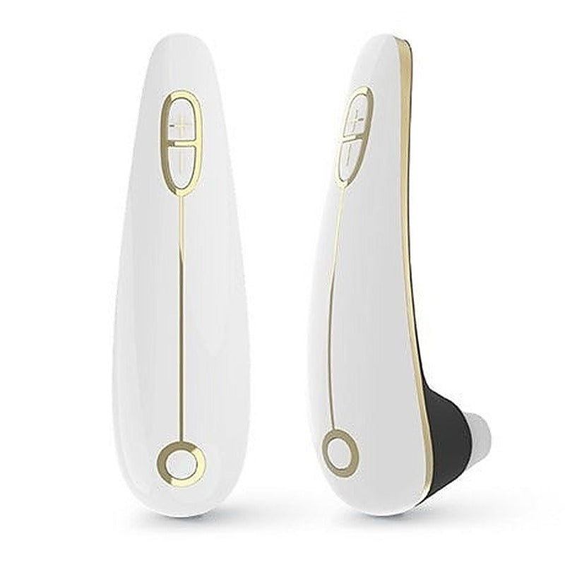Premium Womanizer Plus Long White by Love Honey - Clit Ticklers and Pulsators