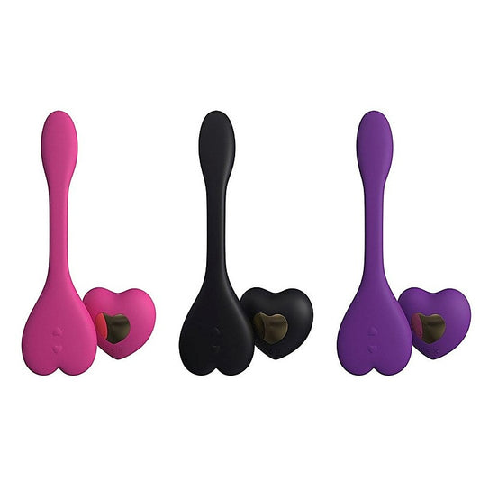 RHYTHM by Kama Sutra Natya Silicone Massager - Steel Sex Toys