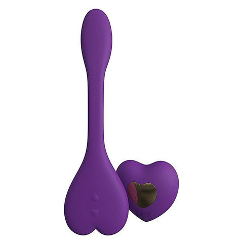 RHYTHM by Kama Sutra Natya Silicone Massager - Steel Sex Toys