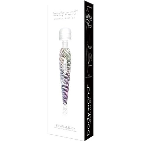 Bodywand Diamond Luxury Vibrator - Rechargeable and Crystal-Studded - Luxury Sex Toys