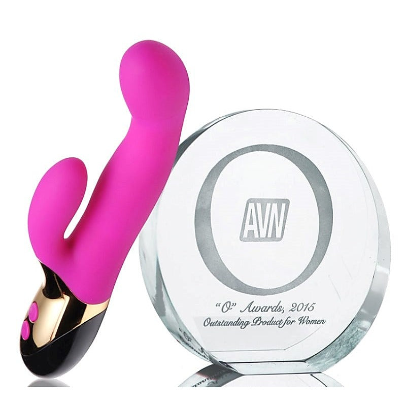 Come Hither Moving G-Spot Rechargeable Vibrator by XR Brands - Rabbit Vibrators