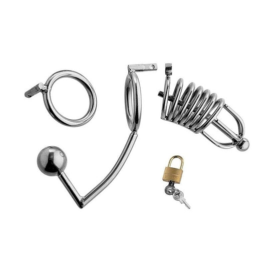 Condemned Penetration Chastity Cage by XR Brands - Penis Plugs