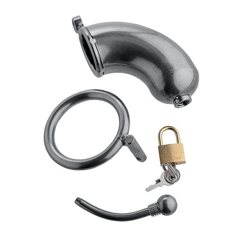 Premium Armor Chastity Cage by XR Brands - Penis Plugs
