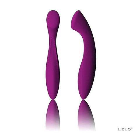 Lelo Ella Waterproof Silicone G Spot Vibrator Dual Ended Design - Strap On Sextoys