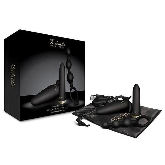 Fredericks Of Hollywood Plug & Anal Bead Gift Set - Sex Kits