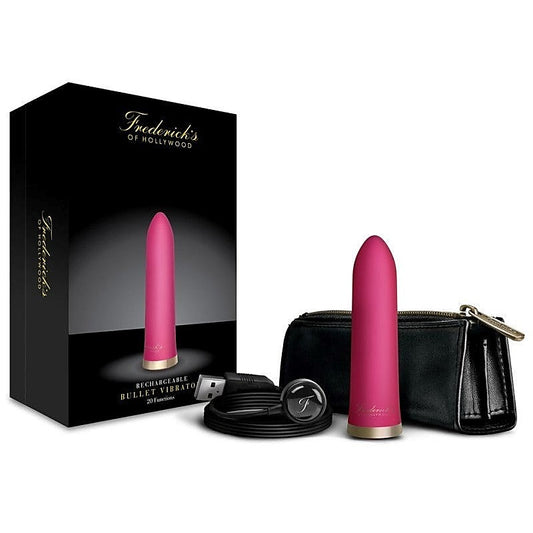 Rechargeable Bullet Vibrator by Fredericks of Hollywood - Waterproof Vibrators