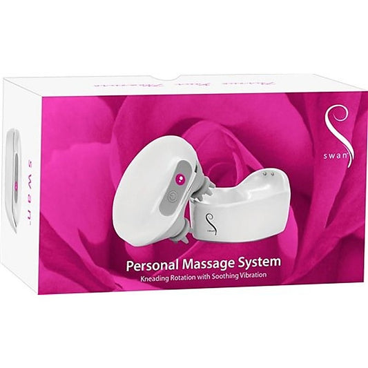 Swan Opalescent Massage Delight by BMS Factory - Luxury Sex Toys