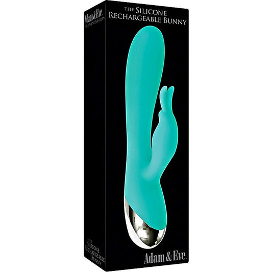 The Silicone Rechargeable Bunny by Adam & Eve Sextoys - Rabbit Vibrators