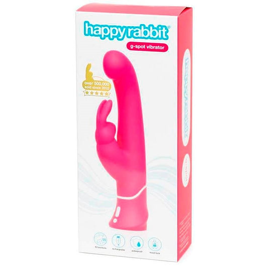 Happy Rabbit Rechargeable G-Spot Vibrator by Love Honey - Rabbit Vibrators