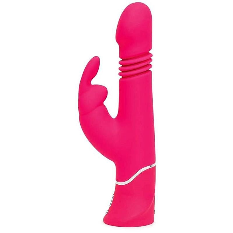 Happy Rabbit Rechargeable Realistic Thrusting Vibrator - Rabbit Vibrators