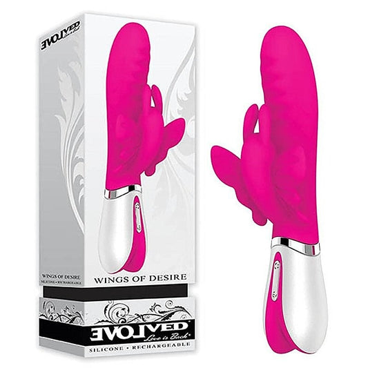Wings of Desire Butterfly Vibrator by Evolved - Rabbit Vibrators