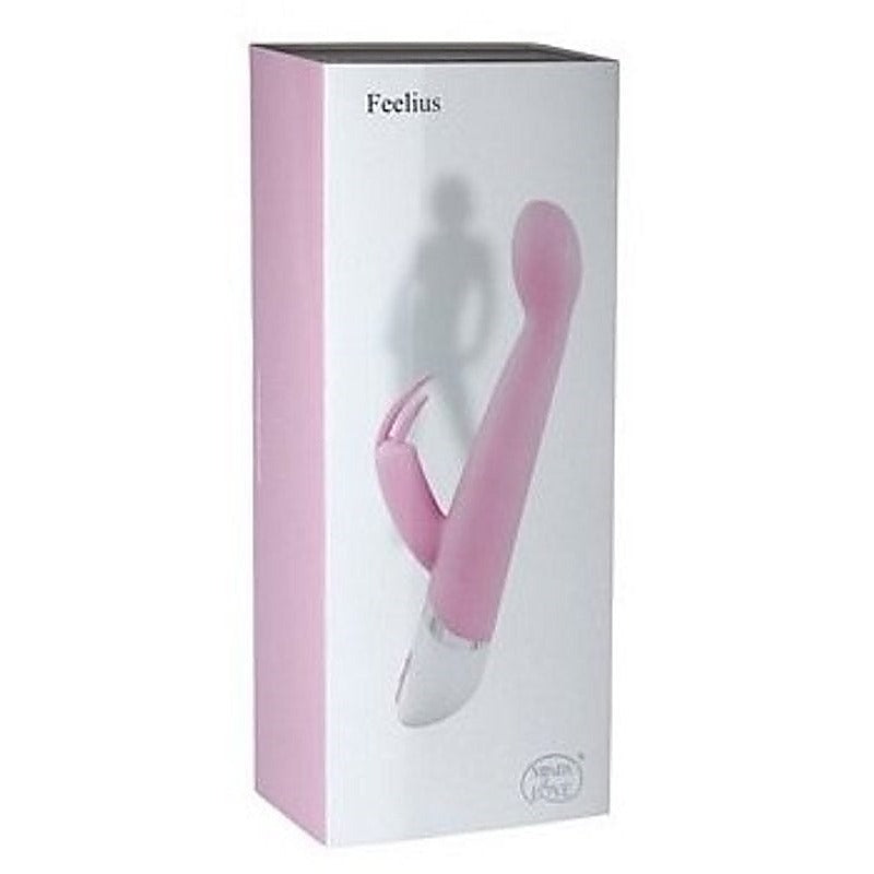 Premium Feelius Vibrator Pink by Minds Of Love - Rabbit Vibrators