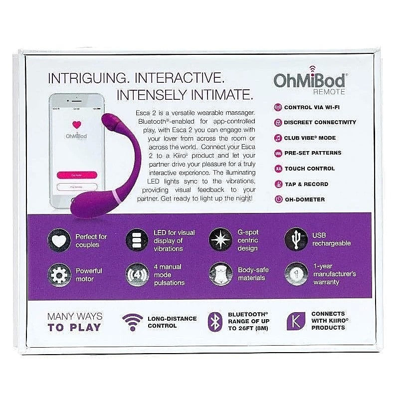 OhMiBod Esca 2 by Ohmibod - Masturbators and Strokers