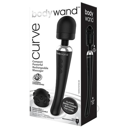 Bodywand Curve Silicone Massager by Xgen Products - Waterproof Vibrators