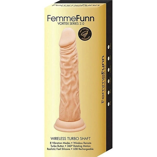 Vortex Series 2.0 Wireless Turbo Shaft by FemmeFunn - Masturbators and Strokers