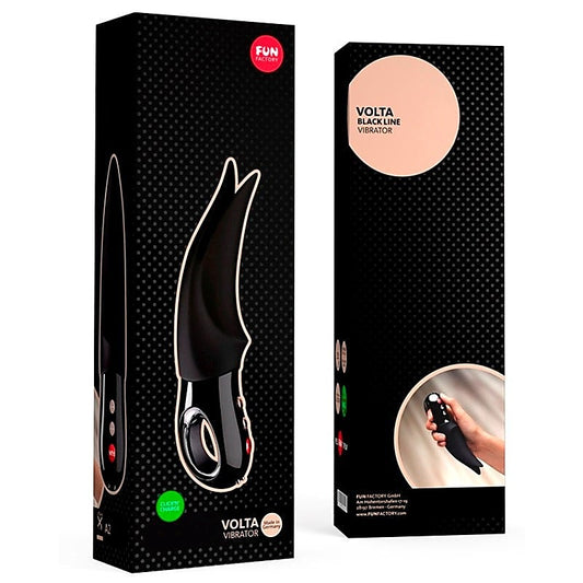 Volta Black Edition by Fun Factory - Clit Ticklers and Pulsators