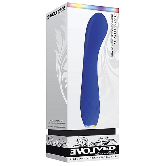 Rainbow G Curved G Spot Massager by Evolved - Waterproof Vibrators