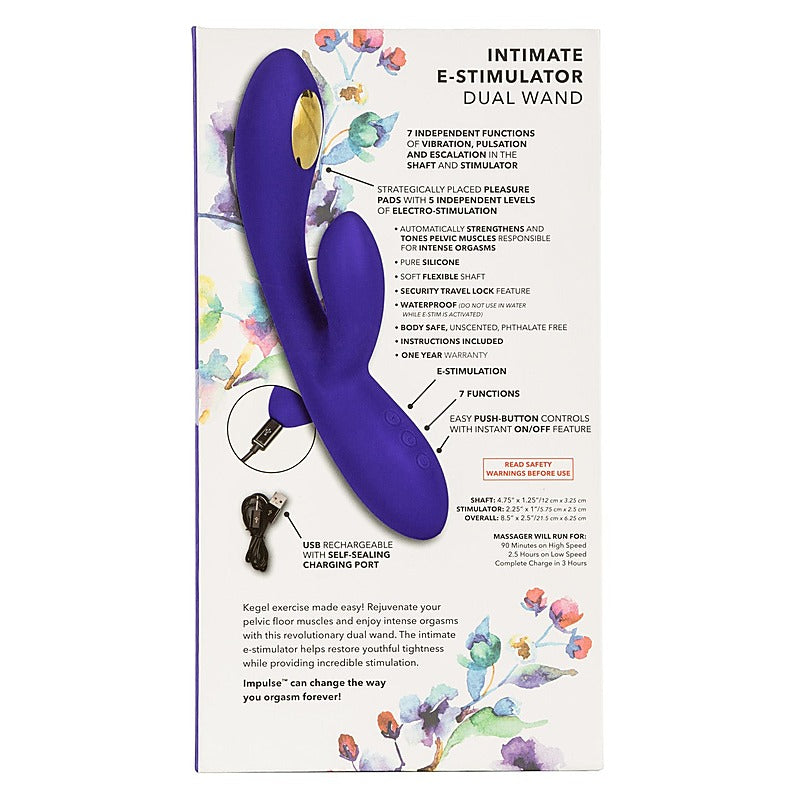 Impulse Intimate E-Stimulator Dual Wand - Rabbit Vibrators