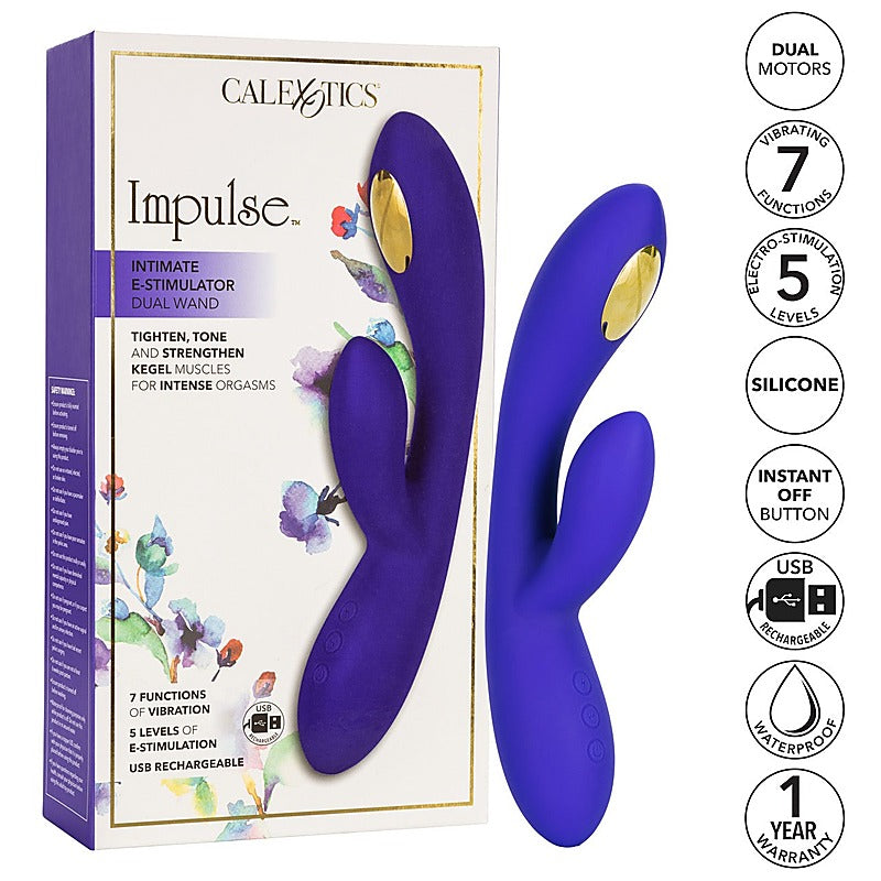 Impulse Intimate E-Stimulator Dual Wand - Rabbit Vibrators