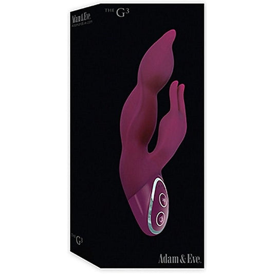 The G3 Silicone Rabbit Vibrator by Adam & Eve - Rabbit Vibrators