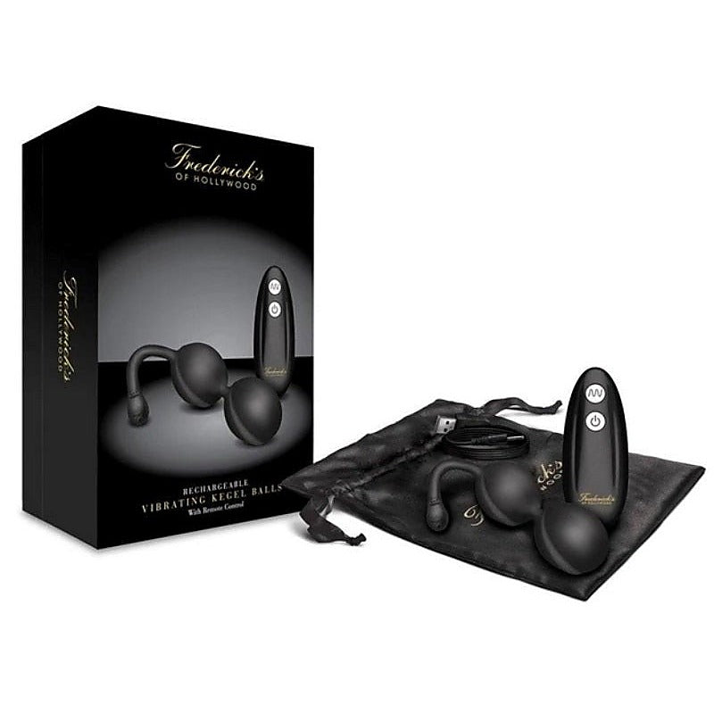 Vibrating Kegel Balls with Remote by Fredericks of Hollywood - Love Eggs and Kegel Exercisers