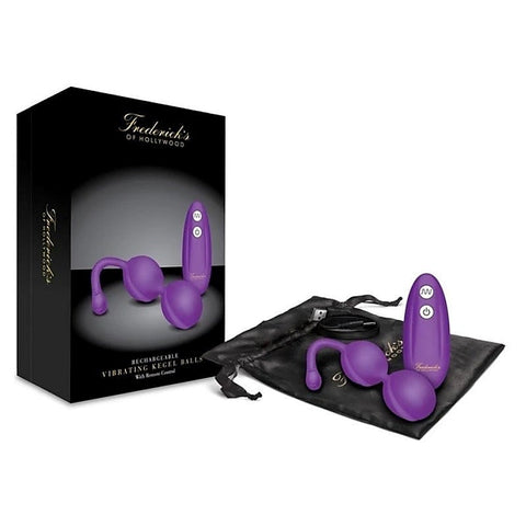 Vibrating Kegel Balls with Remote by Fredericks of Hollywood - Love Eggs and Kegel Exercisers
