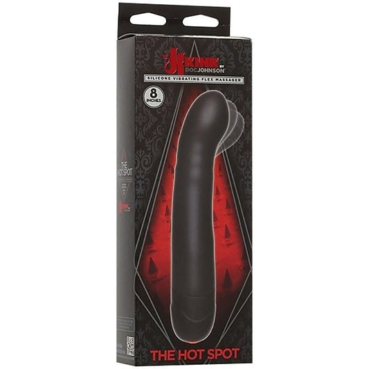 The Hot Spot Silicone Vibrating Flex Massager by Kink - Waterproof Vibrators