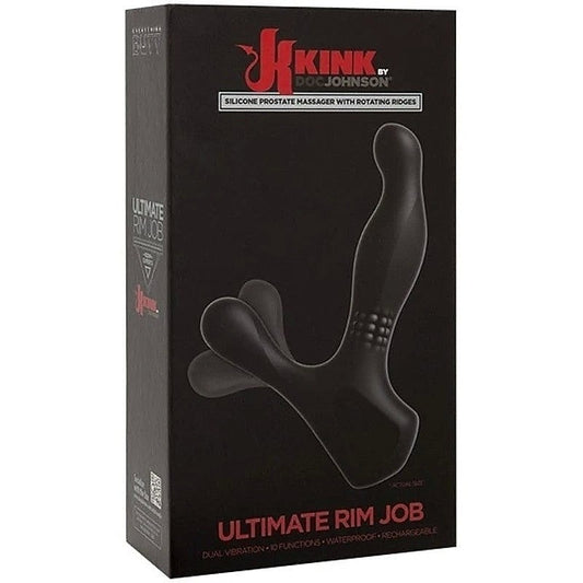 Ultimate Rim Job Silicone Prostate Massager by Doc Johnson - Prostate Toys