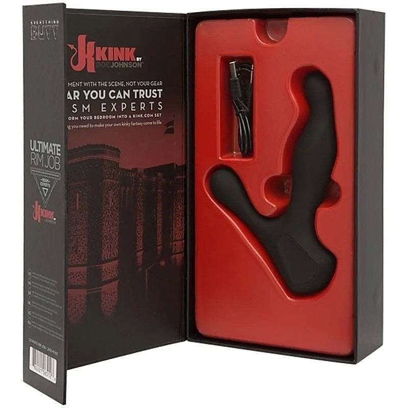 Ultimate Rim Job Silicone Prostate Massager by Doc Johnson - Prostate Toys