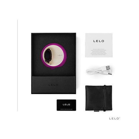 Lelo Ora 3 Oral Sex Vibrating Clitoral Stimulator with Rotating Node - Luxury Sex Toys