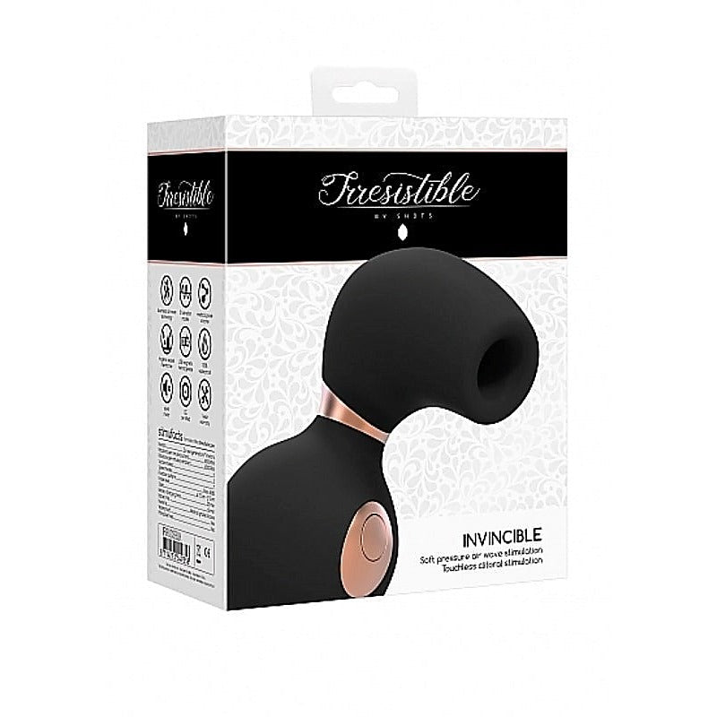 Premium Irresistible Invincible by Shots Toys - Clit Ticklers and Pulsators