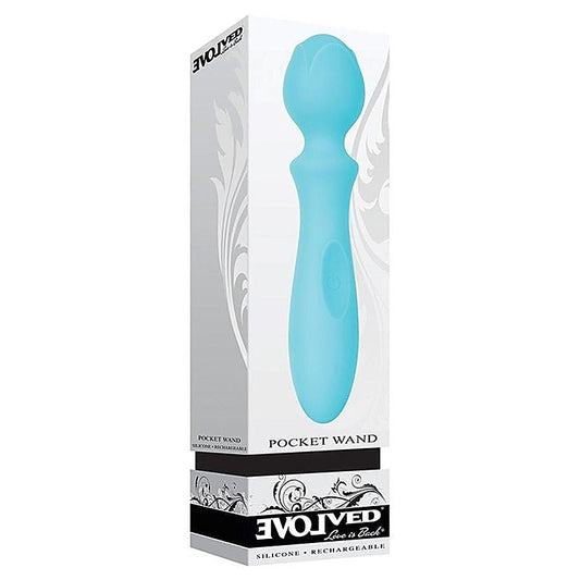 Pocket Vibrating Silicone Body Wand by Evolved - Waterproof Vibrators