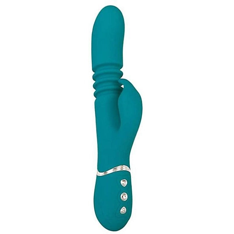 Eve's Rechargeable Thrusting Rabbit by Adam & Eve - Rabbit Vibrators