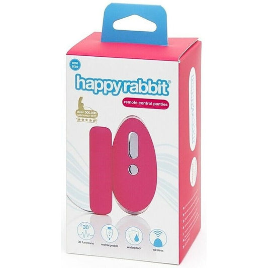 Happy Rabbit Remote Control Knicker Vibe by Love Honey - Remote Control Vibrators