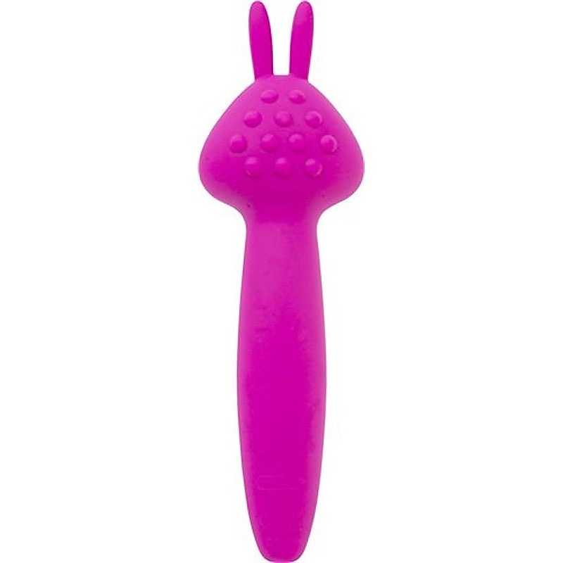 Dual Rabbit Ears Prong Massager by BMS Factory - Rabbit Vibrators